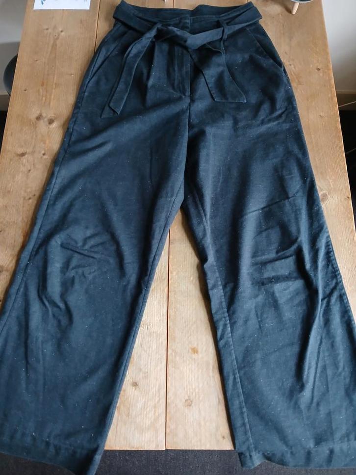 Dames broek / pantalon - Studio Jux - maat 36, Kleding | Dames, Broeken en Pantalons, Zo goed als nieuw, Maat 36 (S), Blauw, Lang