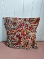 Prachtig! Groot kussen kussenhoes Linen en More, Ophalen of Verzenden, Zo goed als nieuw, Roze, Vierkant