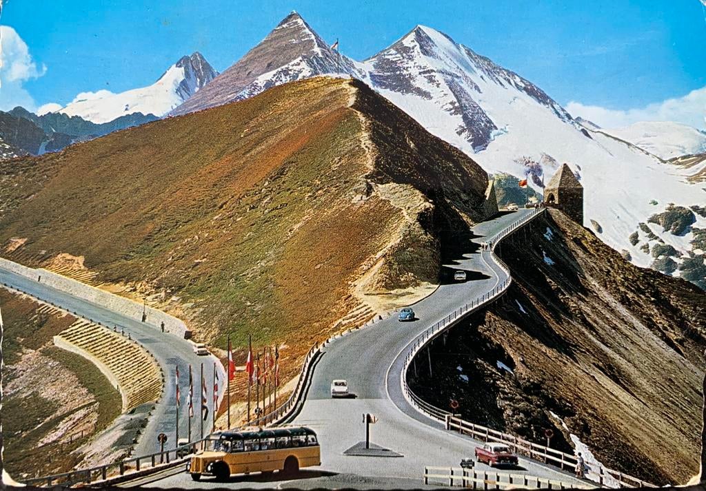 Oostenrijk, Grosglockner., Ophalen of Verzenden, Gelopen, Oostenrijk