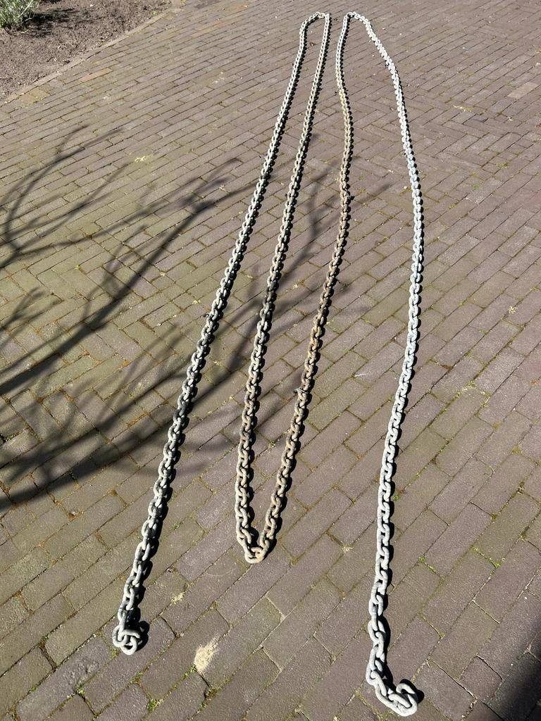 15 meter ankerketting 10mm, Ophalen, Gebruikt, Overige typen