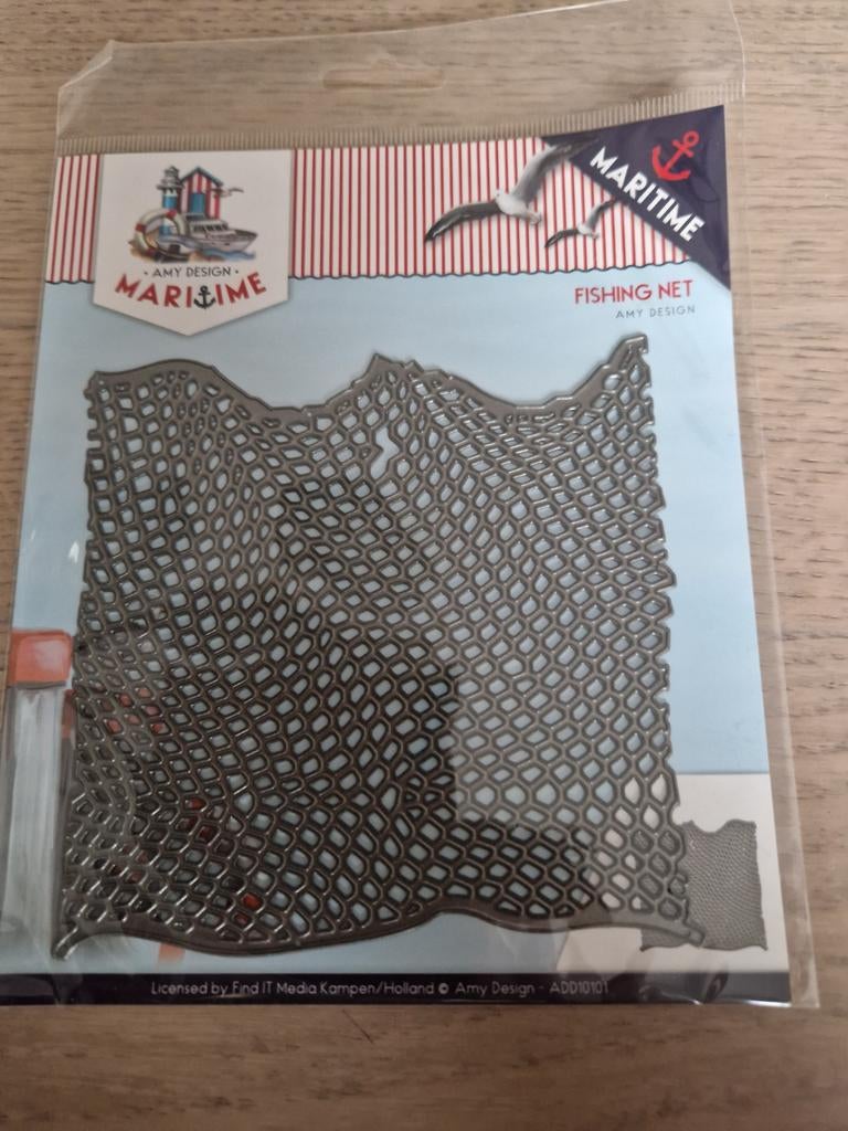 Amy Design Snijmal Fishing Net - Maritiem Thema, Ophalen of Verzenden