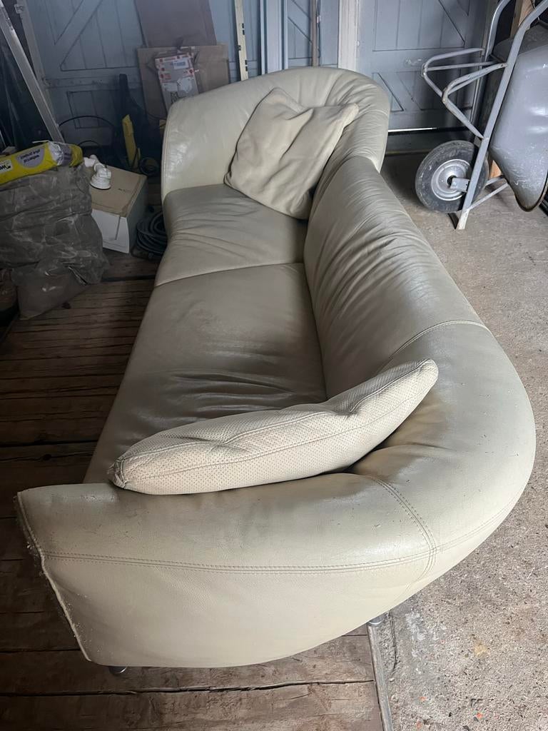 Leolux Pupilla bank - Opknapper, ideaal om opnieuw te bekled, Ophalen, Gebruikt, Driepersoons, 200 tot 250 cm