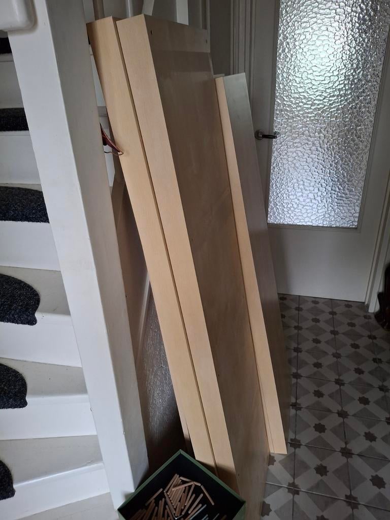 Te koop Ikea Expedit vakkenkast, blank hout, Huis en Inrichting, Kasten | Boekenkasten, Ophalen