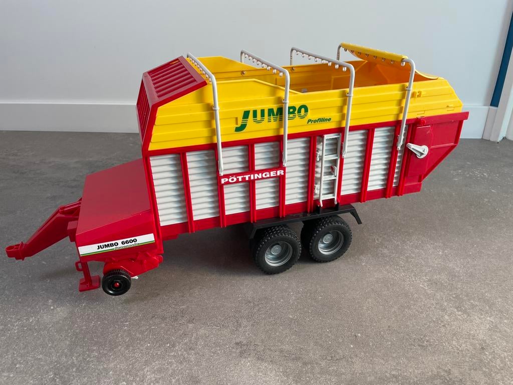 Bruder opraapwagen / ladewagen, Ophalen of Verzenden, Zo goed als nieuw