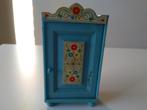 Jean W.-Germany vintage kast poppenhuis, Verzamelen, Poppenhuizen en Toebehoren, Ophalen of Verzenden, Zo goed als nieuw, Poppenhuis