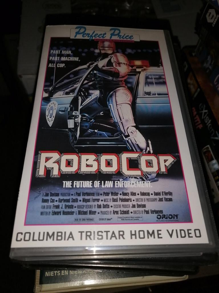 VHS - Robocop, Alle leeftijden, Ophalen of Verzenden, Zo goed als nieuw