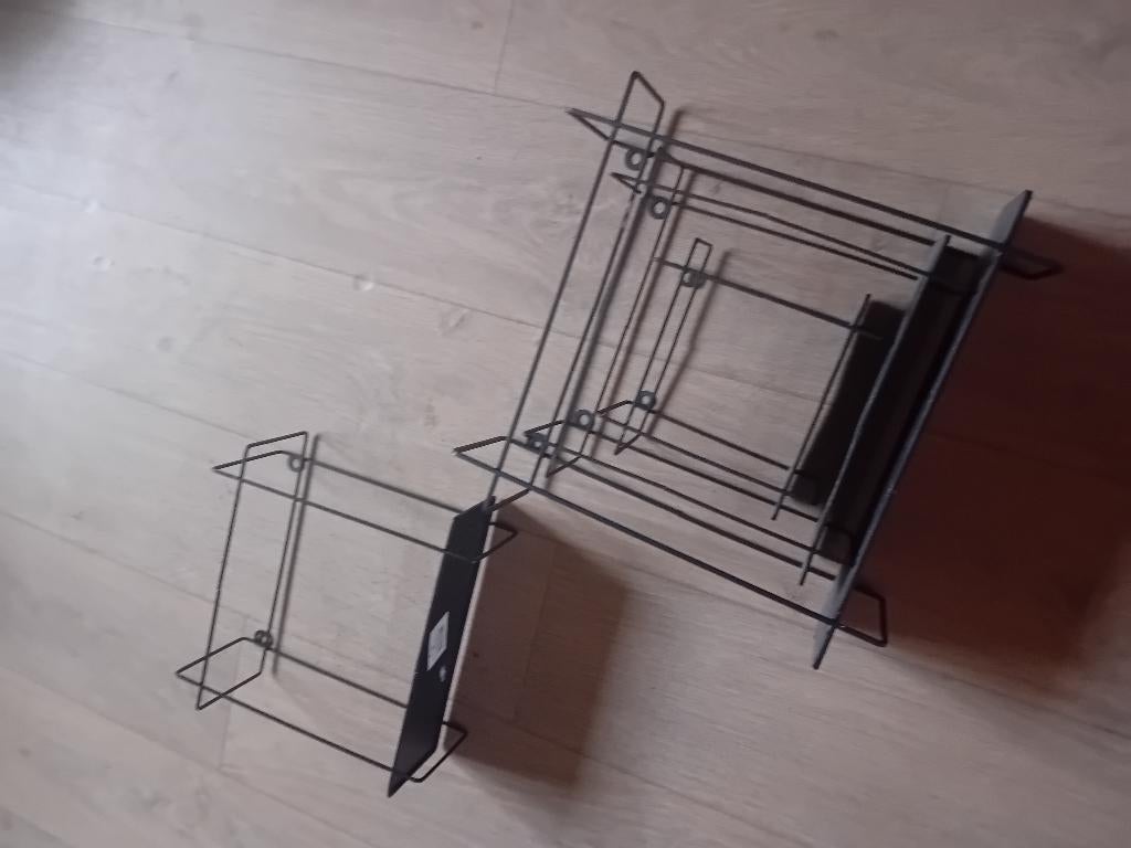 Wandrekjes metaal set, Ophalen, Gebruikt