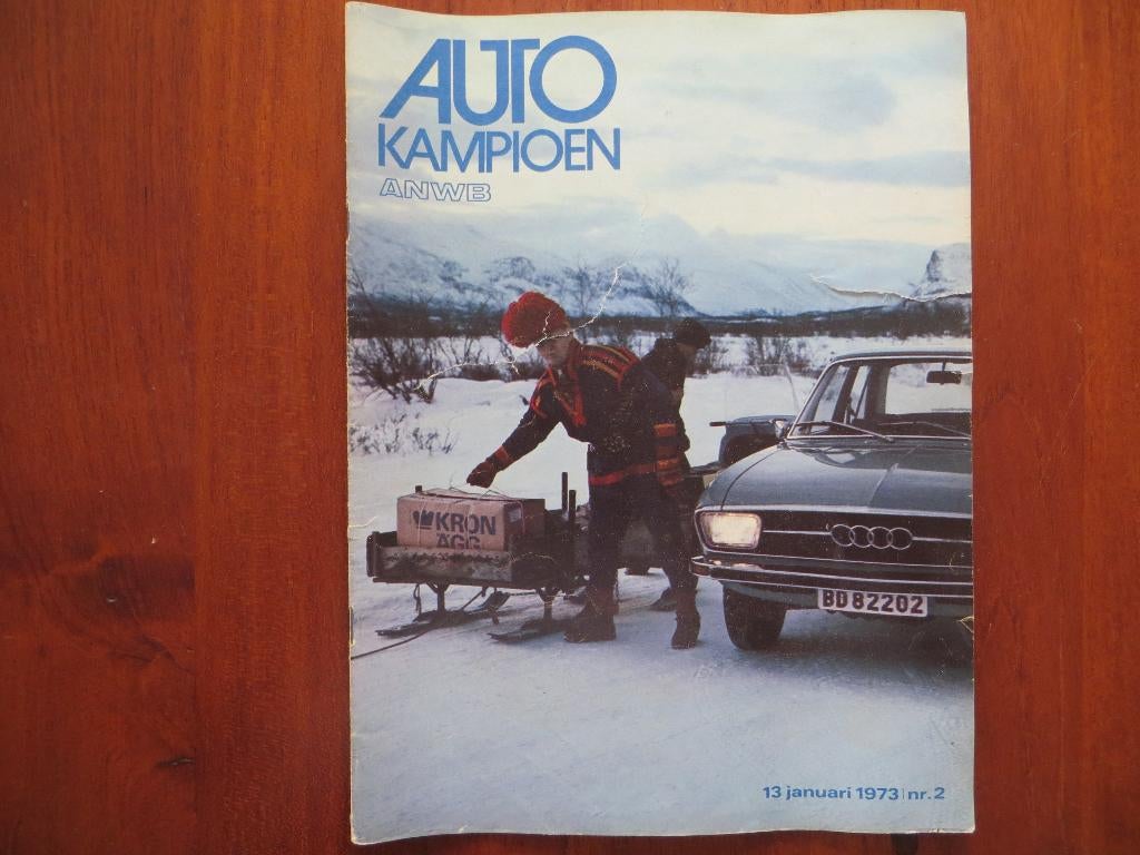 Autokampioen 2 1973 Citroën Ami Super, Commodore GS, MB 200, Ophalen of Verzenden, Nieuw, Citroën