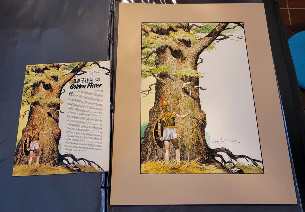 Originele tekening Don Lawrence 1969 Storm, Antiek en Kunst, Kunst | Litho's en Zeefdrukken, Ophalen of Verzenden