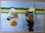 Vietnamees schilderij, Antiek en Kunst, Verzenden