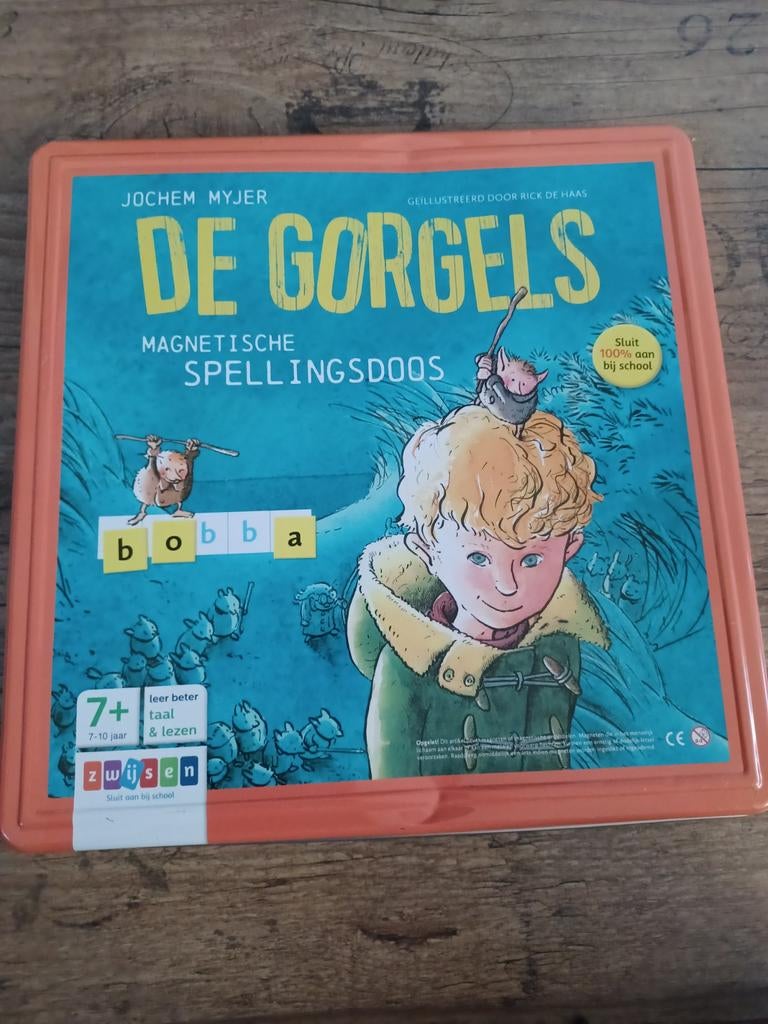 Magnetische spellingsdoos - De Gorgels (Jochem Myjer), Kinderen en Baby's, Speelgoed | Educatief en Creatief, Ophalen of Verzenden