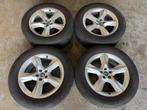 Originele set 19 Inch Audi Q7 velgen met winterbanden 5x112!, Gebruikt, 255 mm, Banden en Velgen, Winterbanden