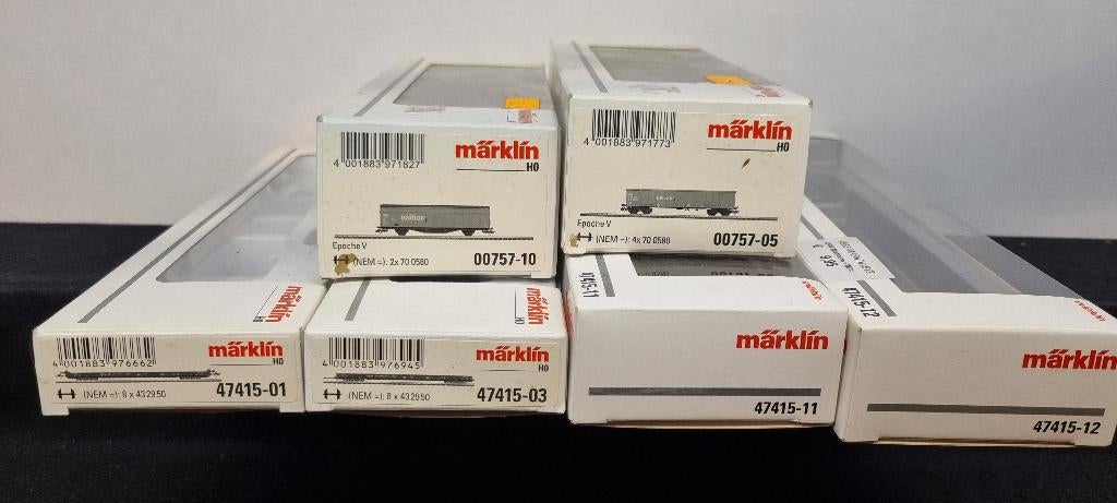 Lege dozen MARKLIN , Lok,s en wagons, Wisselstroom, Gebruikt, Locomotief, Analoog