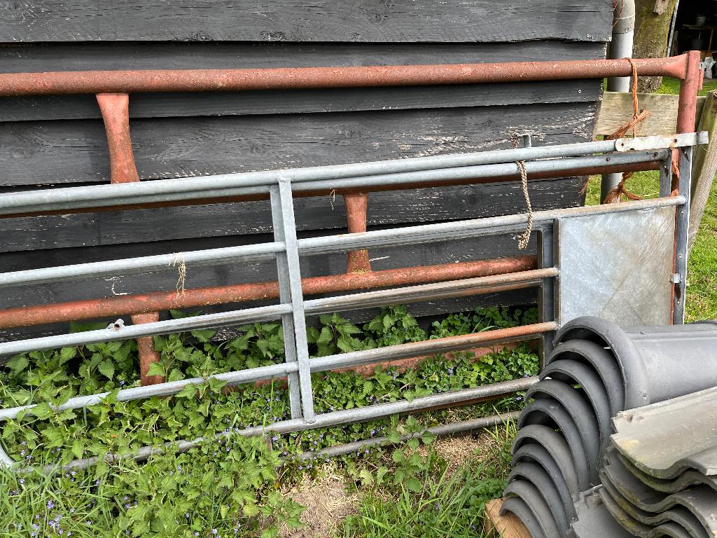 weidehekken en voerhekken, Ophalen, Gebruikt, IJzer, Overige typen