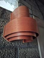 Vintage wandlamp gebogen fineer zweeds disigne, Ophalen of Verzenden