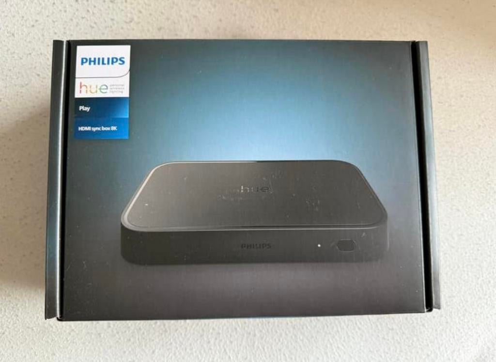Philips Hue Sync box 8K hdmi nieuw, Ophalen of Verzenden, Nieuw