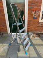 Aluminium trap met 4 treden, Ophalen, Gebruikt, Trap, Minder dan 2 meter
