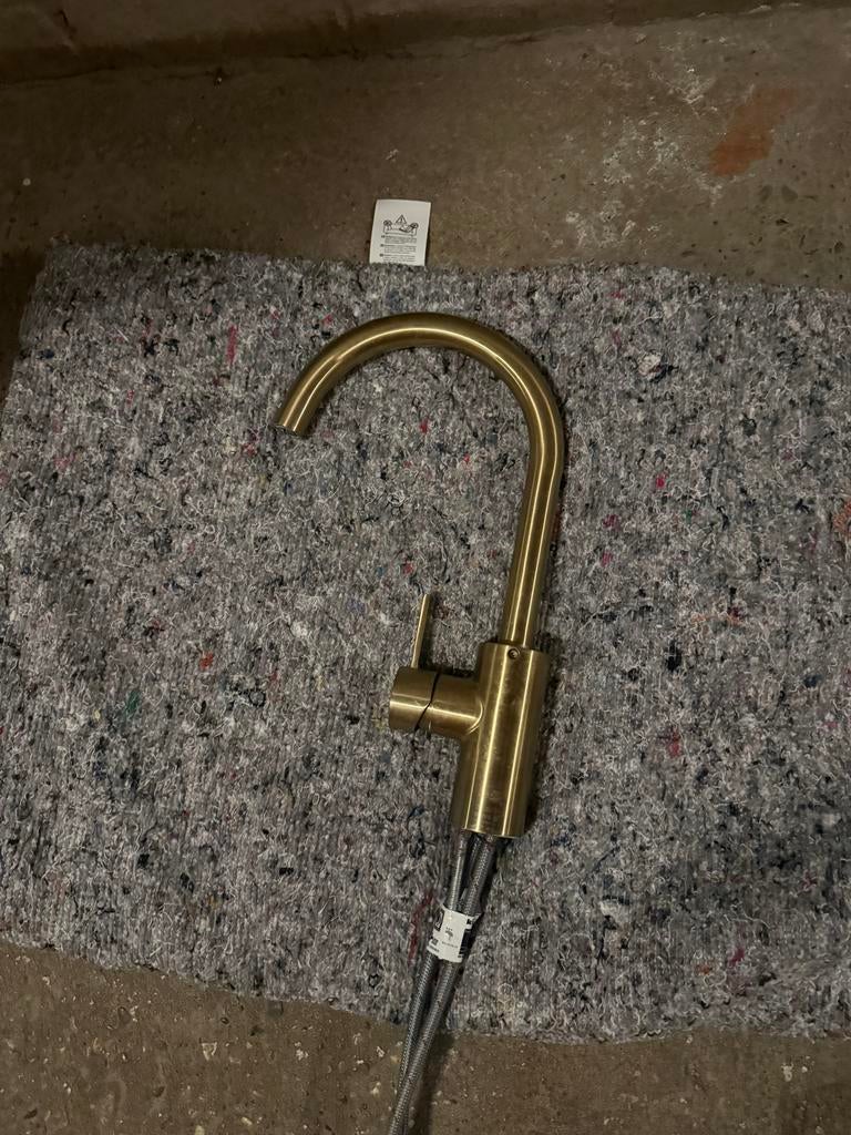 IKEA Delsjön Keukenkraan - Goudkleurig, Ophalen of Verzenden, Zo goed als nieuw, Koper, Kraan
