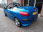 Peugeot 206 CC 1.6-16V Automaat / Clima / Leder, Gebruikt, Zwart, 4 cilinders, Cabriolet