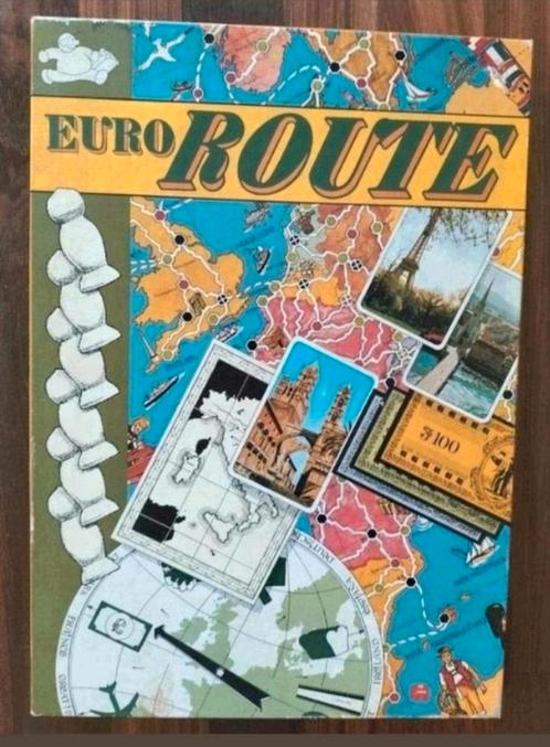 Euro Route (bordspel Jumbo, 1977) (Europa, kennis, vragen), Hobby en Vrije tijd, Gezelschapsspellen | Bordspellen, Gebruikt, Ophalen of Verzenden