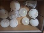 Div. Kerstballen glas en stof wit, Diversen, Kerst, Ophalen, Nieuw