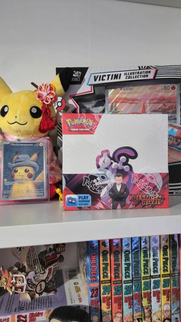 Pokémon Destined Rivals Booster Box - Sealed, Hobby en Vrije tijd, Verzamelkaartspellen | Magic the Gathering, Nieuw, Boosterbox