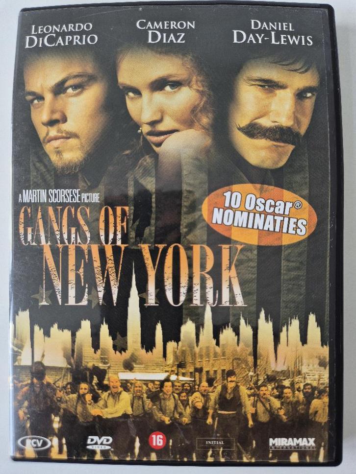 Gangs of New York, Cd's en Dvd's, Dvd's | Thrillers en Misdaad, Zo goed als nieuw, Ophalen of Verzenden