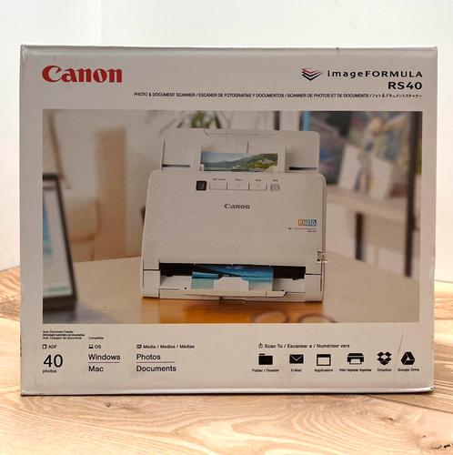 Canon imageFORMULA RS40 Photo Scanner, Computers en Software, Scanners, Nieuw, Fotoscanner, MacOS, Windows, Ophalen of Verzenden