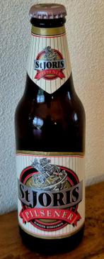 Vol oud St Joris Pilsener uit 1992 collector's item Waalwijk, Ophalen of Verzenden, Zo goed als nieuw, Flesje(s), Overige merken