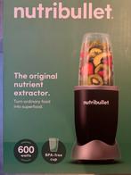 Nutribullet zwart 600 watt Nieuw!, Witgoed en Apparatuur, Ophalen, Nieuw, Blender