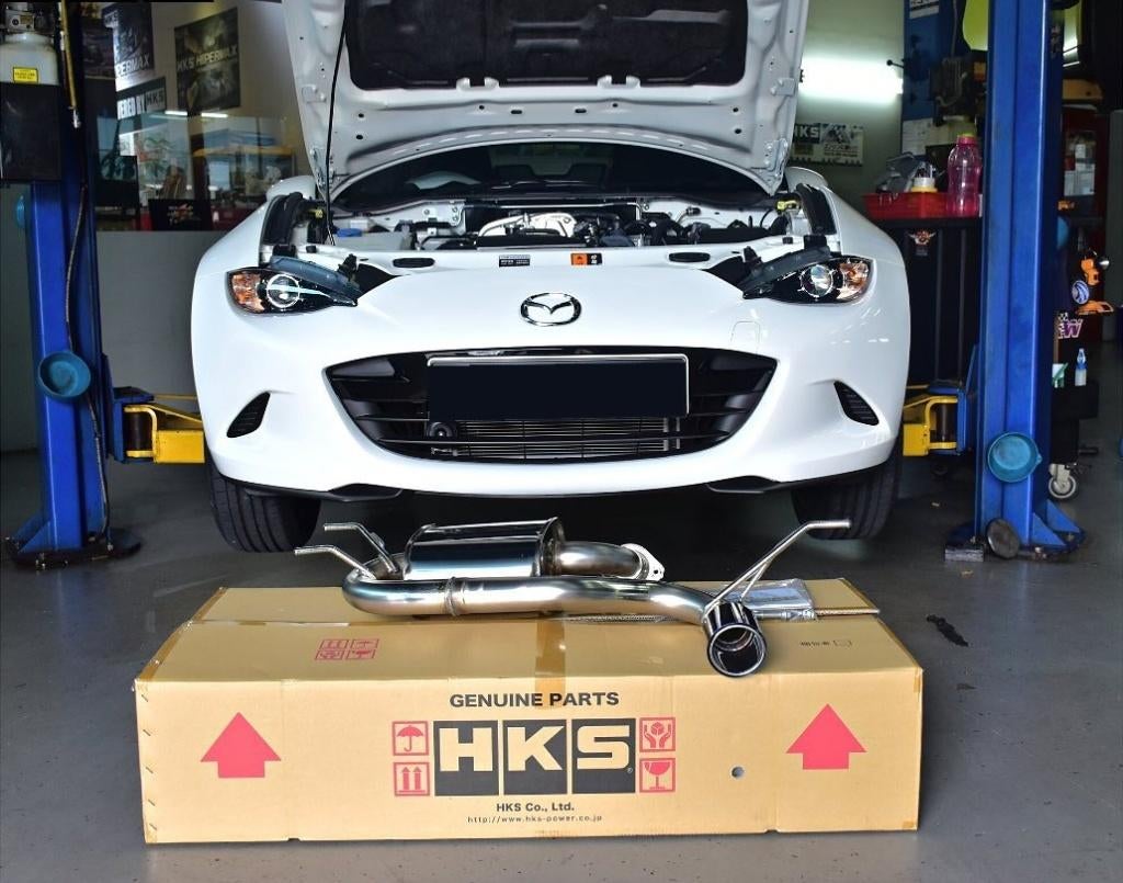 HKS Legamax Sports einddemper - Mazda Mx-5 Mx5 ND 15+, Auto diversen, Tuning en Styling, Ophalen of Verzenden