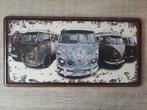 Volkswagen Busjes 15x30 cm Reclamebord, Verzamelen, Ophalen of Verzenden, Nieuw, Reclamebord