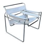 Vintage Wassily Fauteuil, B3 Design Jaren 80 Chrome Stijl, Huis en Inrichting, Fauteuils, Gebruikt, Vintage, 75 tot 100 cm, Vintage