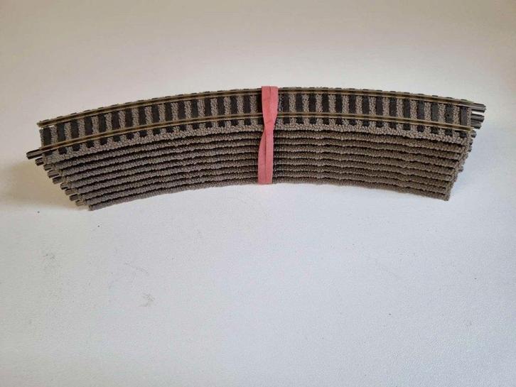 Fleischmann 6120 - Profi-rail Bocht R1 (per stuk), Hobby en Vrije tijd, Modeltreinen | H0, Zo goed als nieuw, Rails, Gelijkstroom