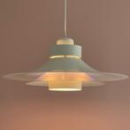 witte vintage Mid Century LAMP Deens design AS Horn retro, Huis en Inrichting, Gebruikt, Ophalen of Verzenden, Metaal, Minder dan 50 cm