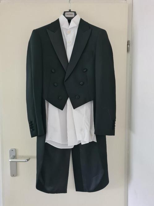Rokkostuum Fredericks & Henderson, Kleding | Heren, Kostuums en Colberts, Zo goed als nieuw, Maat 46 (S) of kleiner, Zwart, Ophalen of Verzenden