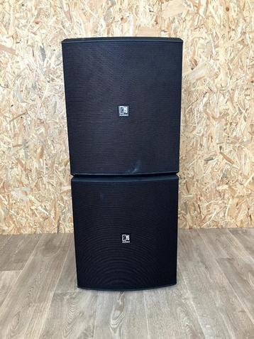 Audac Baso 15 zwarte speakers (2 stuks) beschikbaar voor biedingen