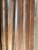 hardhout holle plint mahonie/ teak 70 meter, Ophalen, Overige materialen, Zo goed als nieuw, 250 cm of meer