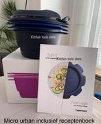 Tupperware micro urban 2 L + Gratis receptenboek, Huis en Inrichting, Keuken | Tupperware, Ophalen of Verzenden, Nieuw, Overige typen