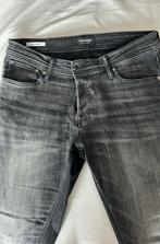 Lange grijze spijkerbroek Jack &Jones (2x), W32 (confectie 46) of kleiner, Ophalen of Verzenden, Zo goed als nieuw, Grijs