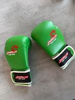 Bokshandschoenen Shaolin Fight Gear Nieuw, 10oz (Groen), Ophalen of Verzenden, Zo goed als nieuw, Bokshandschoenen