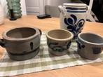 Potten, Tuin en Terras, Bloempotten, Ophalen, Rond, Zo goed als nieuw, Aardewerk