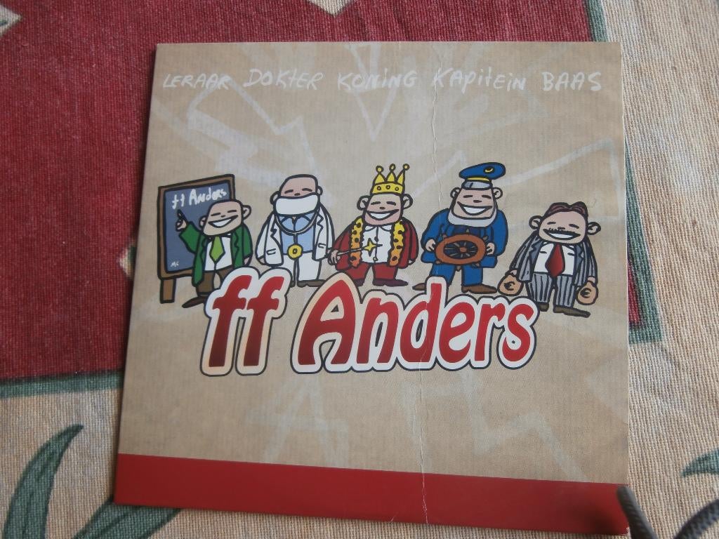 Cd FF Anders met leuke kinder liedjes jeugd gospel, Gebruikt, Alle leeftijden, Overige genres, Ophalen of Verzenden