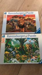 2 ravemsburger puzzel, Hobby en Vrije tijd, Denksport en Puzzels, Ophalen of Verzenden, 500 t/m 1500 stukjes, Zo goed als nieuw
