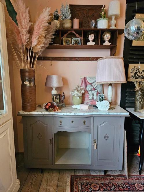 Dressoir *marmerblad*, Huis en Inrichting, Kasten | Dressoirs, Gebruikt, 25 tot 50 cm, Ophalen