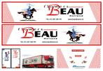 Vrachtauto decal 1:50 Frank de Ridder transport ( type 5 ), Verzenden, Nieuw, Bus of Vrachtwagen, Overige merken