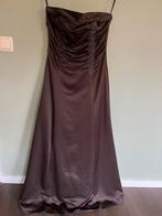 Avondjurk met stras, maat 36, Ophalen of Verzenden, Gedragen, Maat 36 (S), Bruin