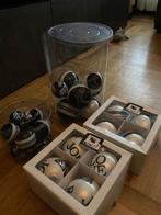 Kerstballen Jan de Bouvrie zwart wit, Ophalen, Zo goed als nieuw