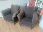 Fauteuils (2 stuks), Huis en Inrichting, Fauteuils, Ophalen, Zo goed als nieuw, 75 tot 100 cm, 50 tot 75 cm