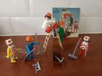 Playmobil 3201 bouwvakkers - vintage, Ophalen, Gebruikt, Complete set